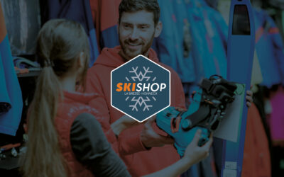 Création Logo et PLV pour la Boutique de Sports d’Hiver – SKISHOP