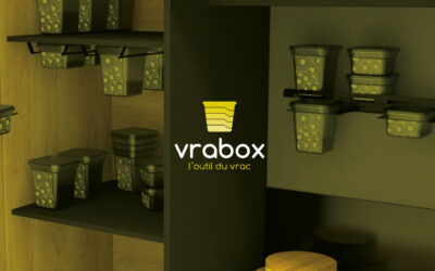 Conception d’identité de marque, création de logo et site web dédié au vrac – Vrabox