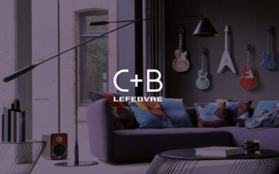 Création du site web portfolio de l’agence de design produit – C+B Lefebvre