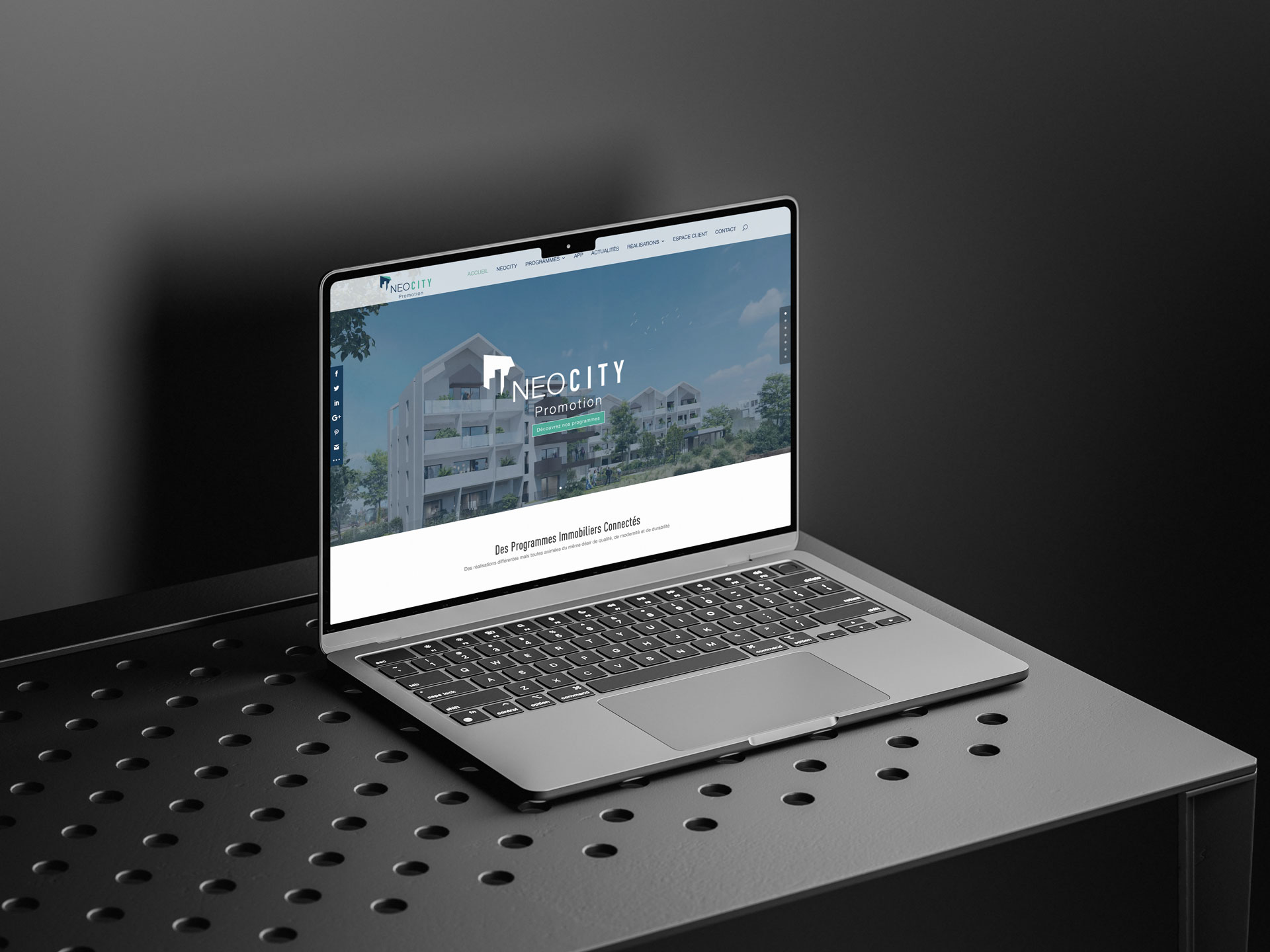 Création site internet WordPress pour promoteur immobilier | Neocity Promotion