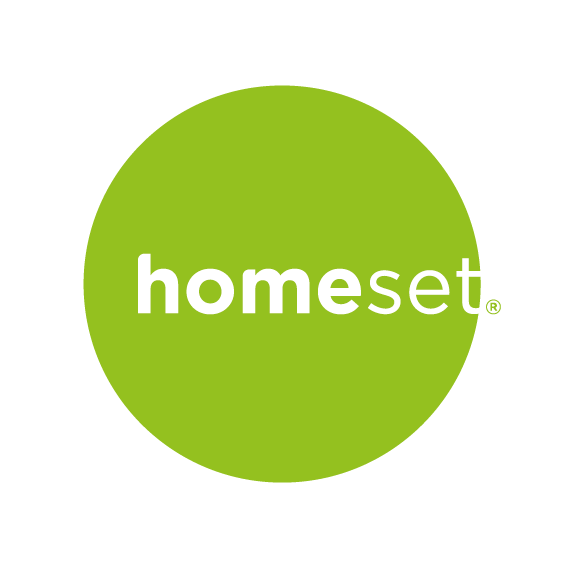 Logo Homeset conçu pour une marque d’accessoires de voyage